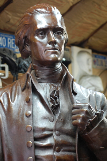 Thomas Jefferson by Saline artist Anthony Frudakis.JPG